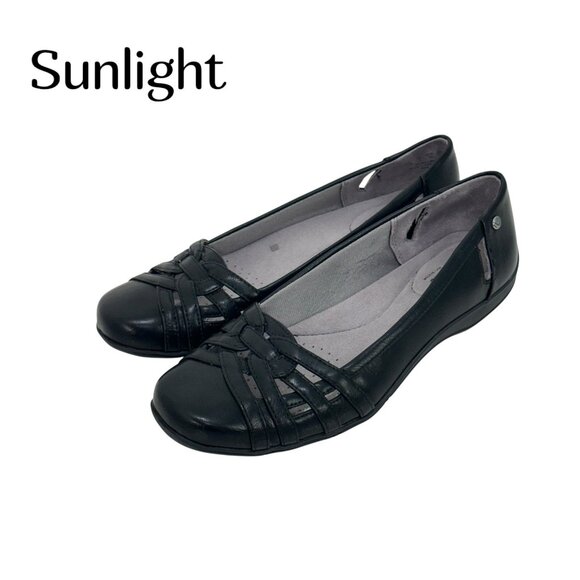 LifeStride Womens Black Slip On Flats Size 10M- Lightweight & Comfortable Design - Picture 1 of 12